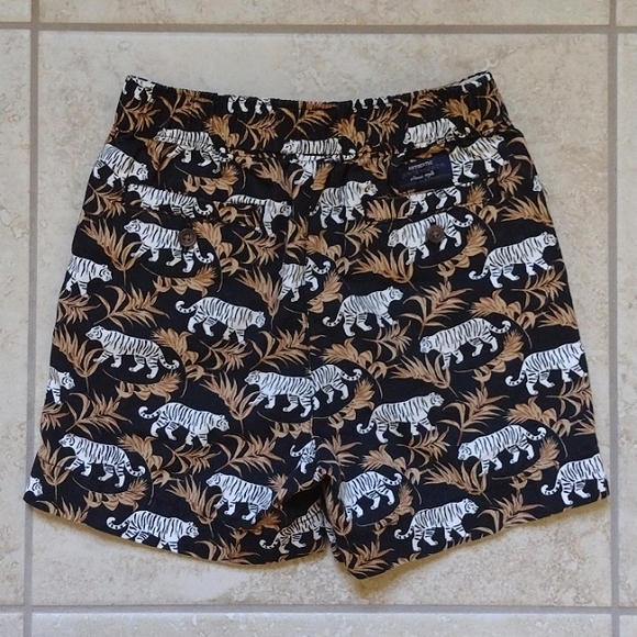 Janie and Jack Tiger Print Cotton Shorts 18 to 24 Months - Picture 5 of 6